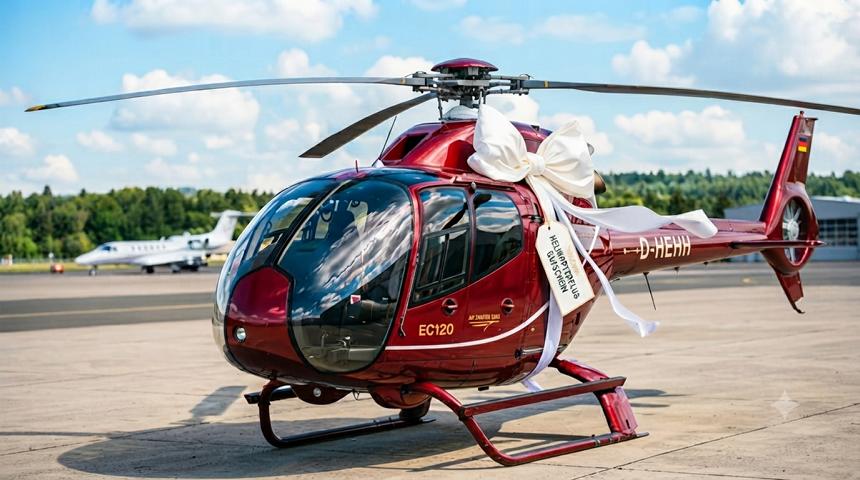 Helikopter-Rundflug Rügen — Geschenkidee